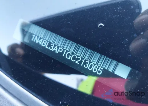 2016 Nissan Altima 3.5 Sr z USA, uszkodzony, nr VIN 1N4BL3AP1GC213065